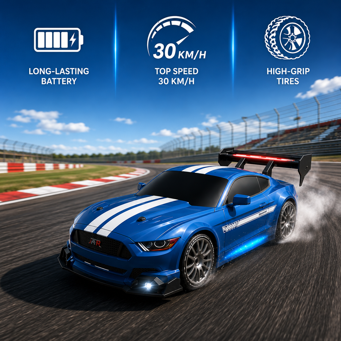 Voiture télécommandée - Velocity GT - 30 km/h